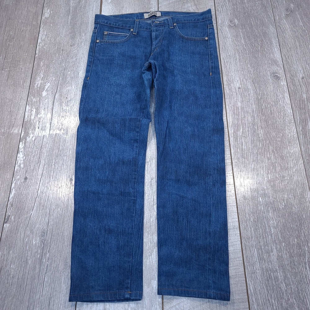 Naked & Famous Jeans Mens 32 Blue Kasuri Stretch Selvedge Japanese Denim Canada